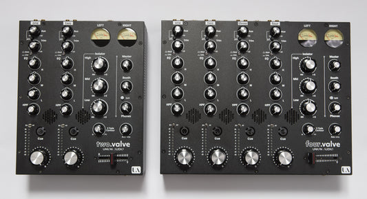 Union Audio relaunches much loved two.valve & four.valve analogue rotary mixers